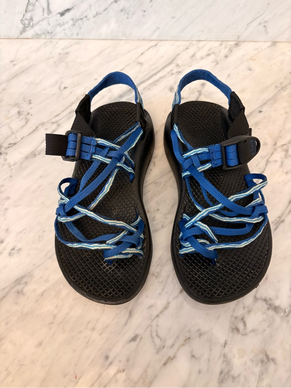 Chaco - Women’s Size 5 Hiking Sandals Blue Sport Sandals with adjustable Straps
